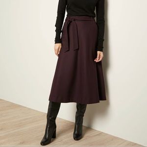 RW&Co high-waisted midi skirt size 8